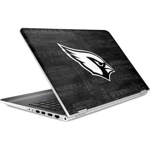 NFL Arizona Cardinals Black & White HP Pavilion Skin